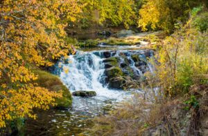 Waterfall at Rapids - Marilyn Botta Photography