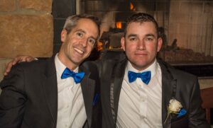 Groom and Best Man - Marilyn Botta Photography